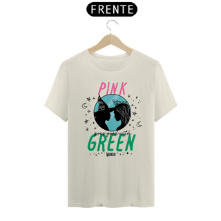 Nome do produtoCamiseta (Algodão Peruano) - Pink Goes Good With Green