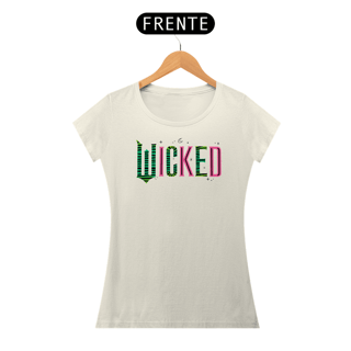 Nome do produtoCamiseta Feminina - Wicked (Pink And Green)
