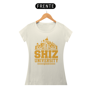 Nome do produtoCamiseta Feminina (Algodão Peruano) - Shiz University
