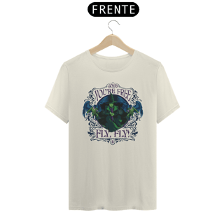 Nome do produtoCamiseta - You're Free! Fly, Fly!