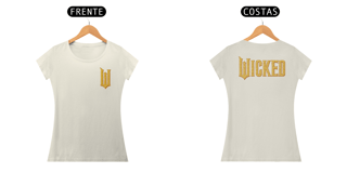 Nome do produtoCamiseta Feminina (Algodão Peruano) - Wicked Yellow Bricks
