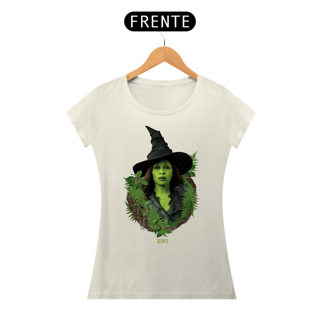 Nome do produtoCamiseta Feminina (Algodão Peruano) - Elphaba Thropp