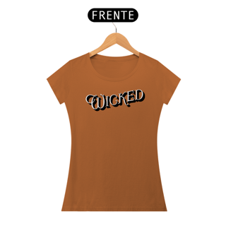 Nome do produtoCamiseta Feminina (Algodão Peruano) - Wicked Movie