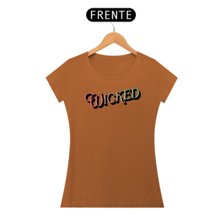 Camiseta Feminina (Algodão Peruano) - Wicked Movie