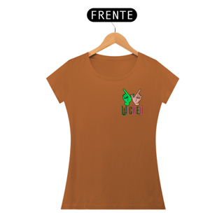 Nome do produtoCamiseta Feminina (Algodão Peruano) - Wicked W Hands (Lateral)
