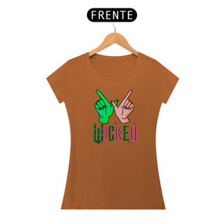 Nome do produtoCamiseta Feminina (Algodão Peruano) - Wicked W Hands 