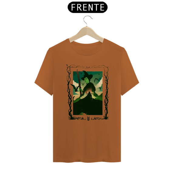 Camiseta (Algodão Peruano) - Sketching Elphaba