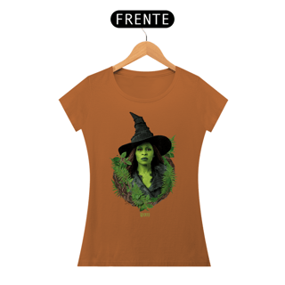 Nome do produtoCamiseta Feminina (Algodão Peruano) - Elphaba Thropp
