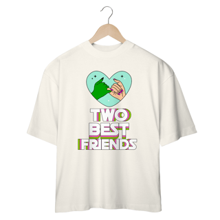 Nome do produtoCamiseta Oversized - Two Best Friends