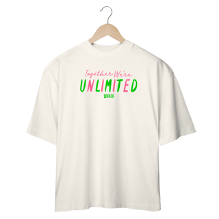 Nome do produtoCamisa Oversized - Together We're Unlimited