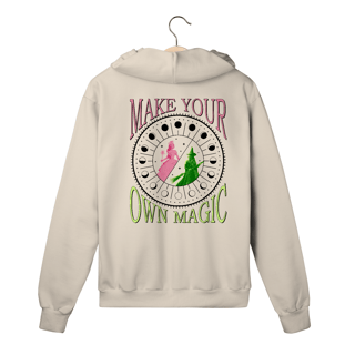 Moletom com Zíper - Make Your Own Magic