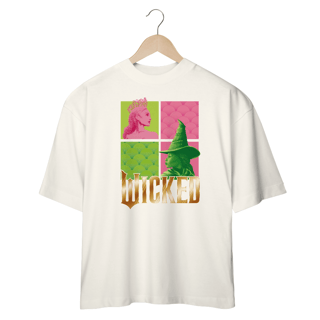 Nome do produtoCamiseta Oversized - Wicked (Elphaba and Glinda)