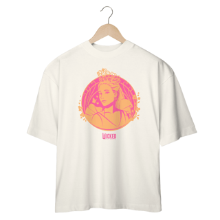 Camiseta Oversized - Wicked: For Good - Glinda