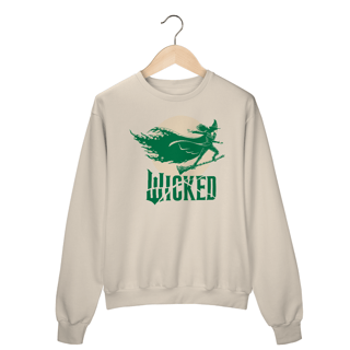 Nome do produtoMoletom Fechado - Elphaba Flying - Wicked: For Good
