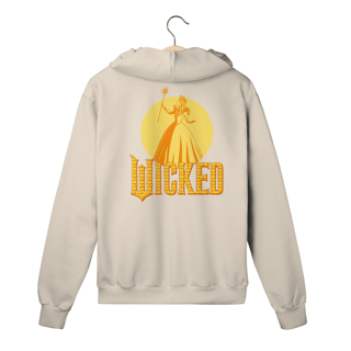 Nome do produtoMoletom Com Zíper - Wicked Yellow Bricks (Costas)