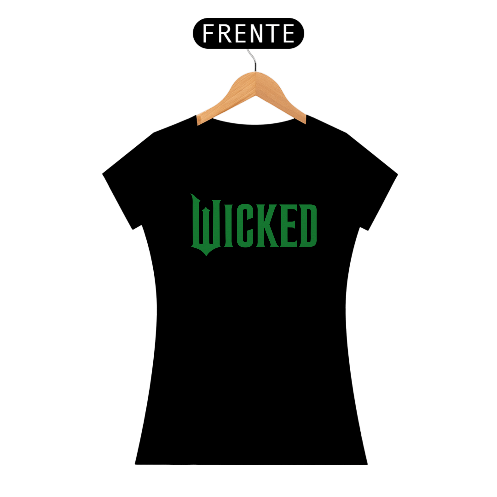 Camiseta Feminina - Wicked Movie (Green)