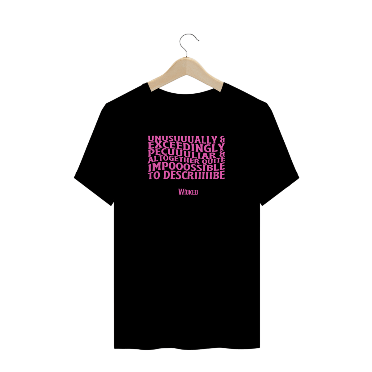 Nome do produto: T-Shirt Plus Size - Impossible to Describe