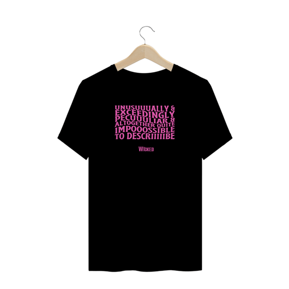 T-Shirt Plus Size - Impossible to Describe