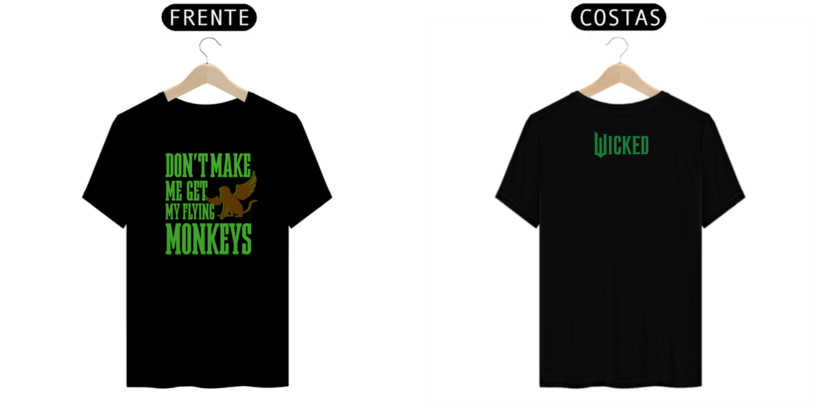 Nome do produto: T-Shirt Prime - Flying Monkeys