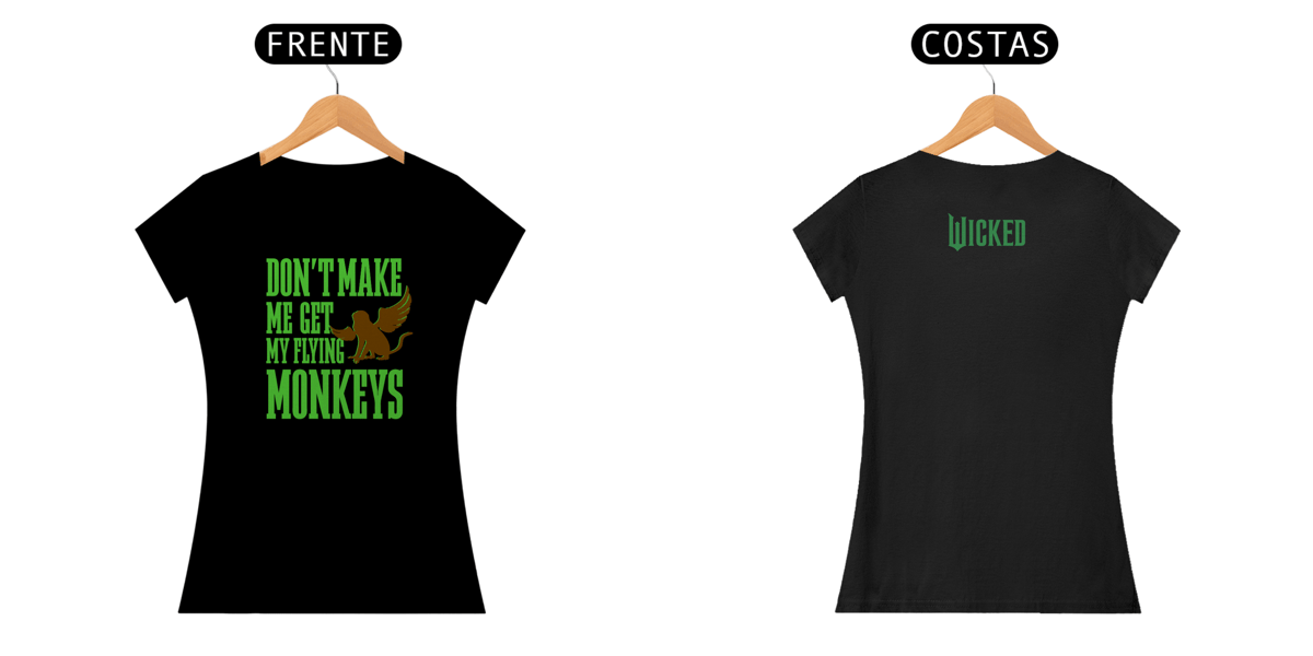 Nome do produto: T-Shirt Prime - Flying Monkeys