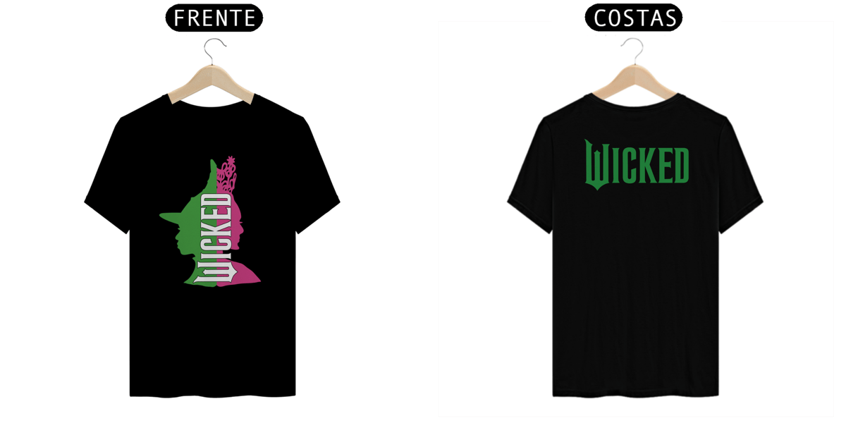 Nome do produto: Camiseta - Gelphie (Frente e costas)