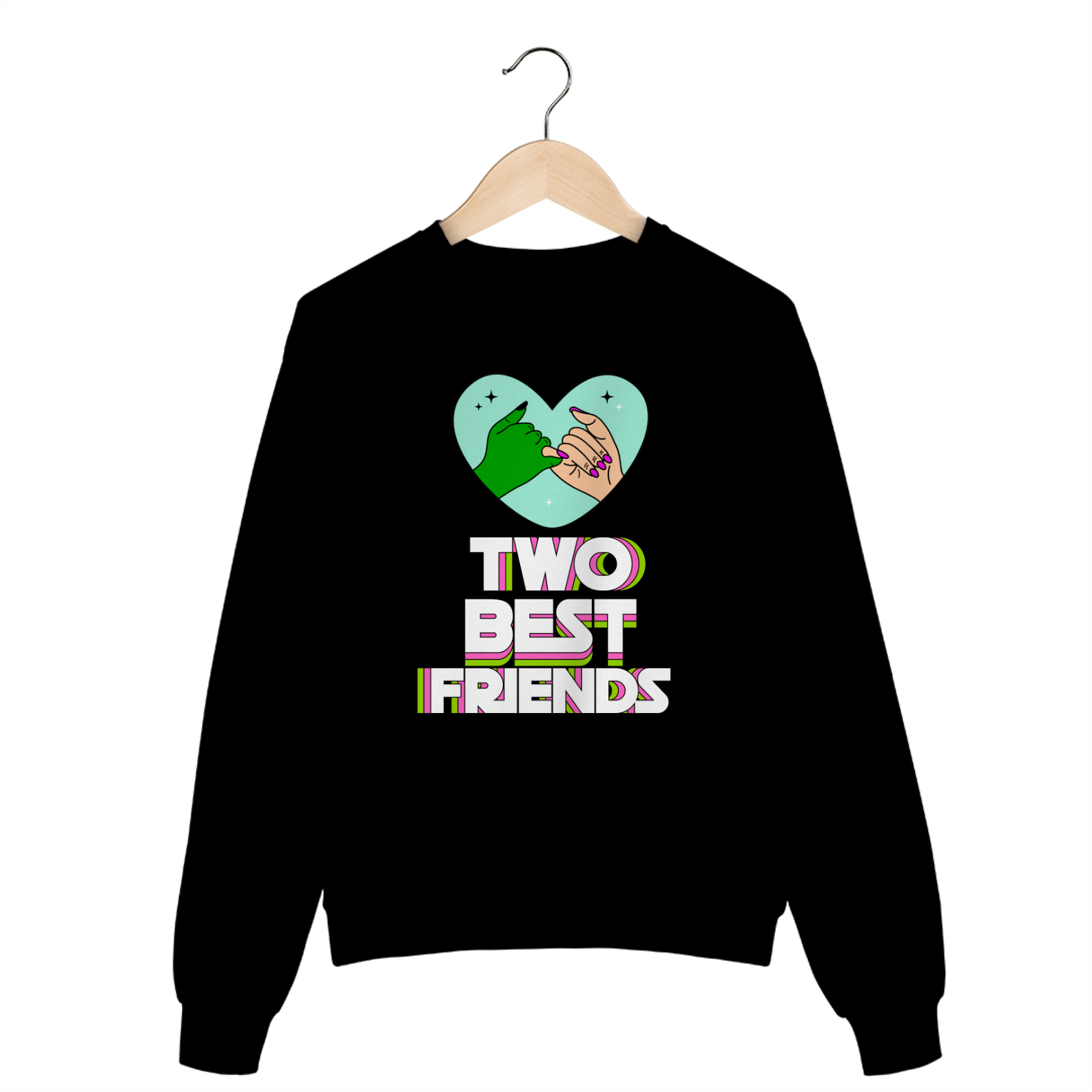 Moletom Fechado - Two Best Friends