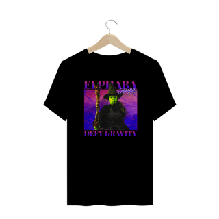 Nome do produtoCamiseta Plus Size - Elphaba / Defy Gravity