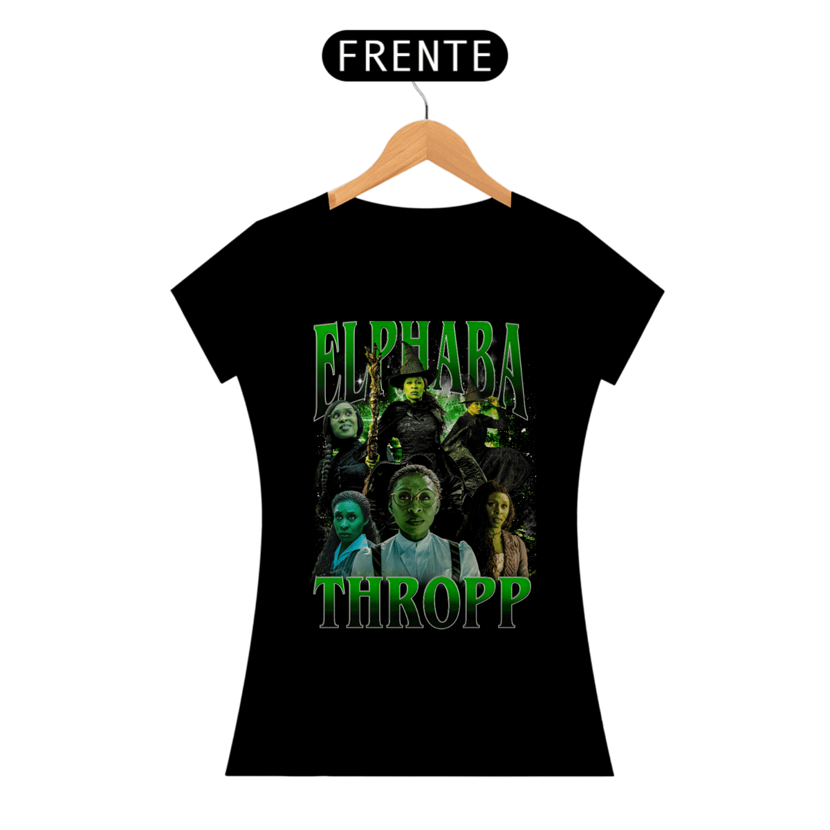 Nome do produto: Camiseta Feminina - Elphaba Thropp