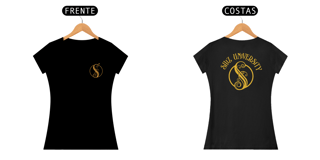 Nome do produtoCamiseta Feminina (Algodão Peruano) - Shiz University