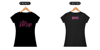 Nome do produtoCamiseta Feminina - So Popular