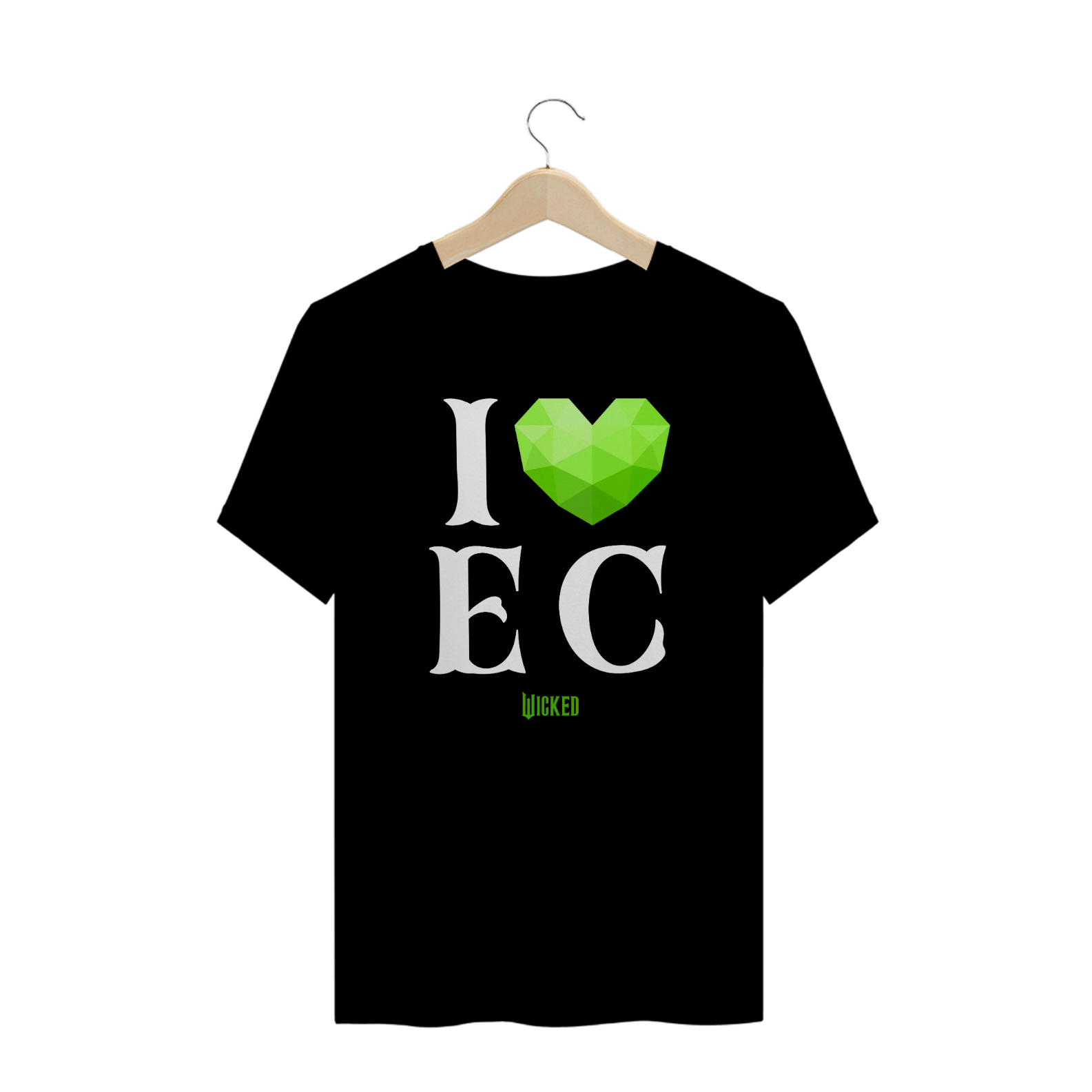 Camiseta Plus Size - I Love Emerald City