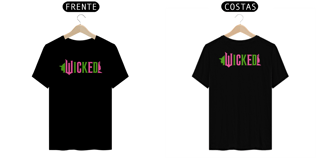 Camiseta - Wicked Movie (Pink And Green)