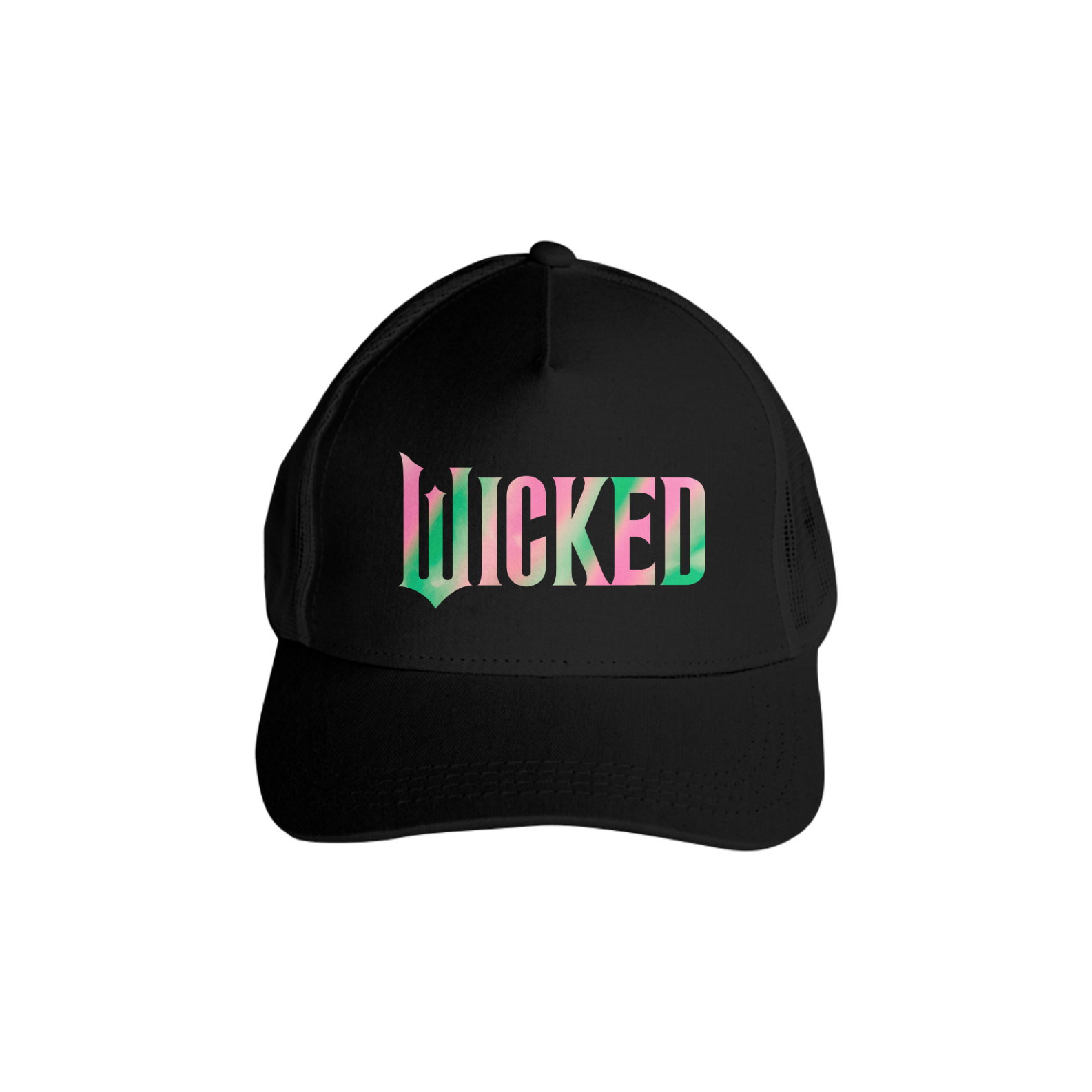 Boné com Tela - Wicked (Pink And Green)