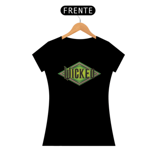 Nome do produtoCamiseta Feminina (Algodão Peruano) - Wicked Diamond Logo