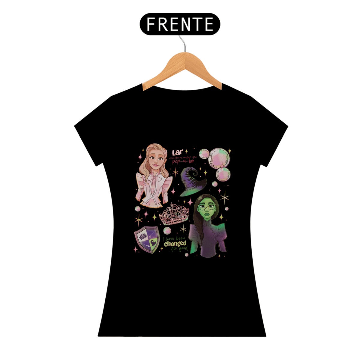 Nome do produto: Camiseta Feminina - Wicked (Changed for Good)