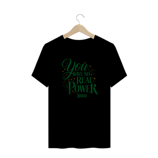 Nome do produtoCamiseta Plus Size - You Have No Real Power