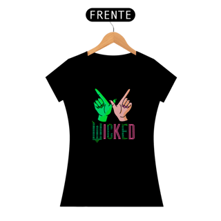 Nome do produtoCamiseta Feminina (Algodão Peruano) - Wicked W Hands 