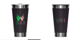 Nome do produtoCopo Térmico - Wicked W Hands