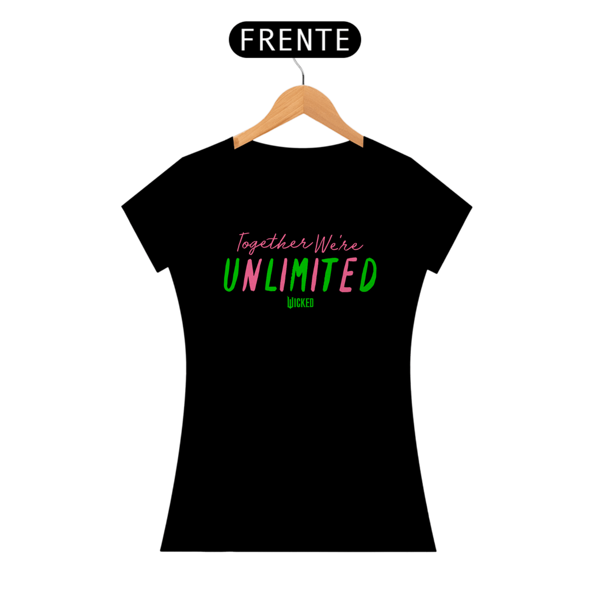Nome do produto: Camiseta Feminina - Together We\'re Unlimited
