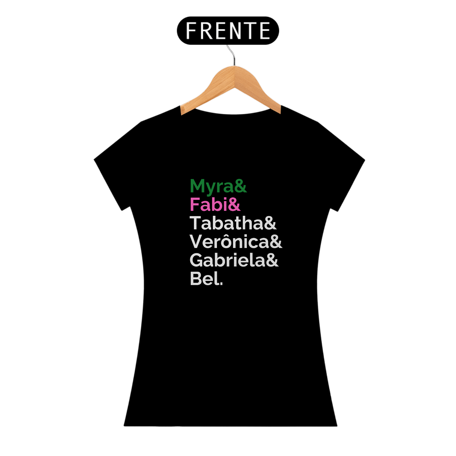 Camiseta Feminina - Elenco (Wicked Brasil 2025)