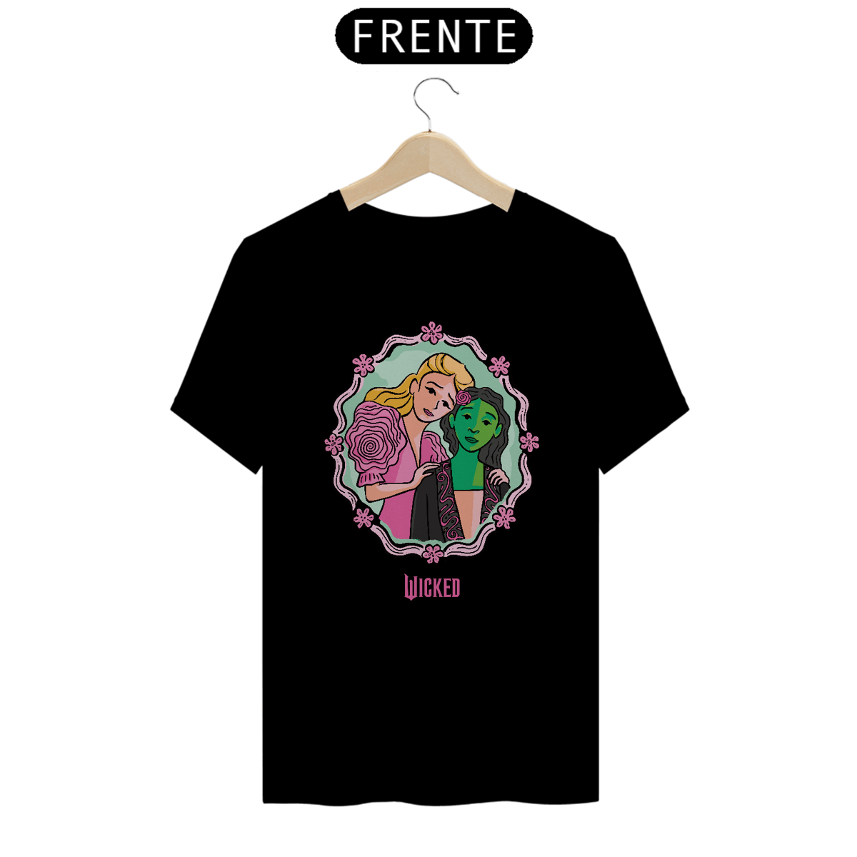 Nome do produto: Camiseta - Green Goes Well With Pink 