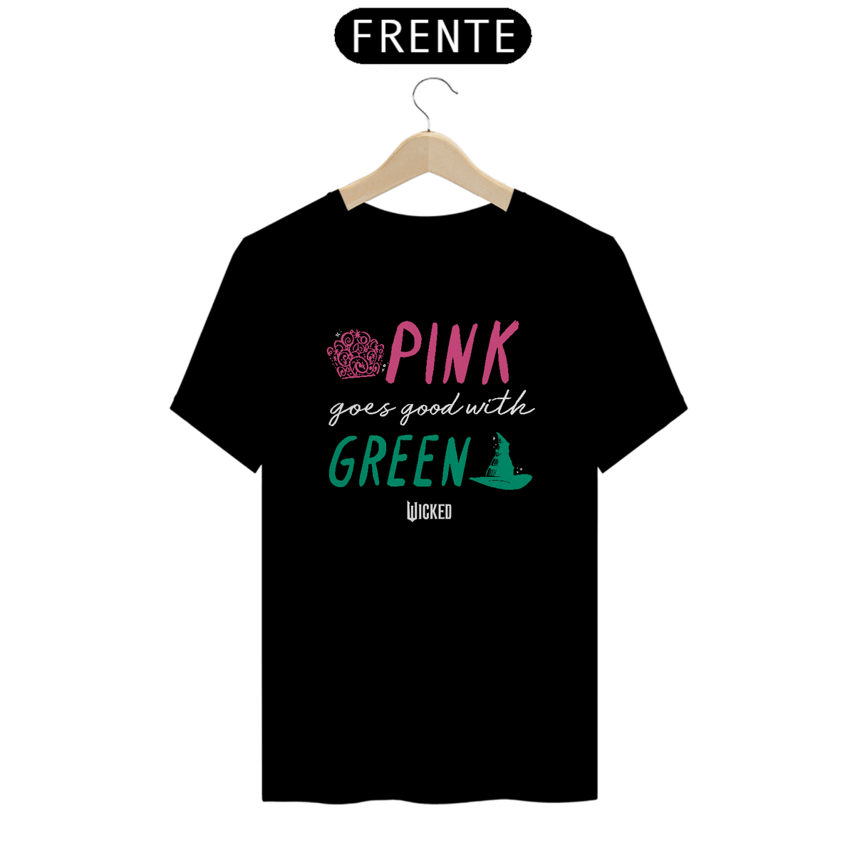 Nome do produto: Camiseta - Pink Goes Good With Green