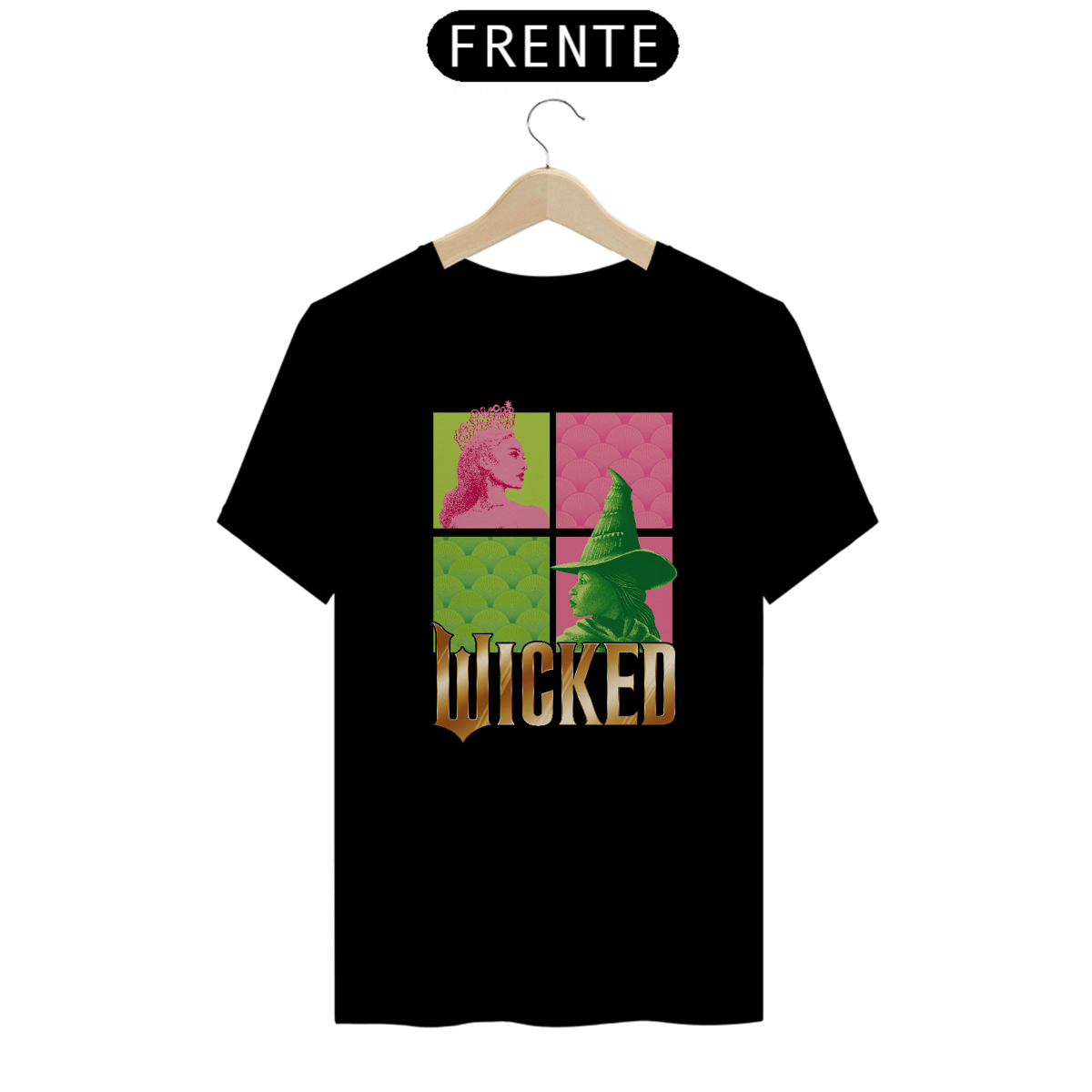 Nome do produto: Camiseta - Wicked (Elphaba and Glinda)