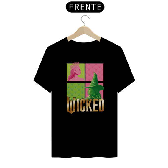 Camiseta - Wicked (Elphaba and Glinda)
