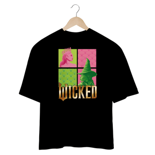 Nome do produtoCamiseta Oversized - Wicked (Elphaba and Glinda)