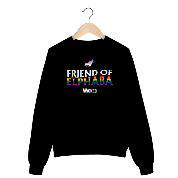 Moletom Fechado - Friend Of Elphaba