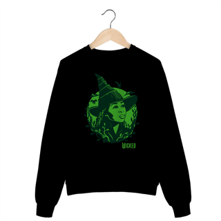 Moletom Fechado - Wicked: For Good - Elphaba