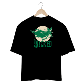 Nome do produtoCamiseta Oversized - Elphaba Flying - Wicked: For Good