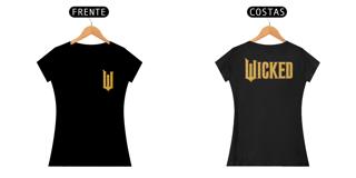 Nome do produtoCamiseta Feminina (Algodão Peruano) - Wicked Yellow Bricks