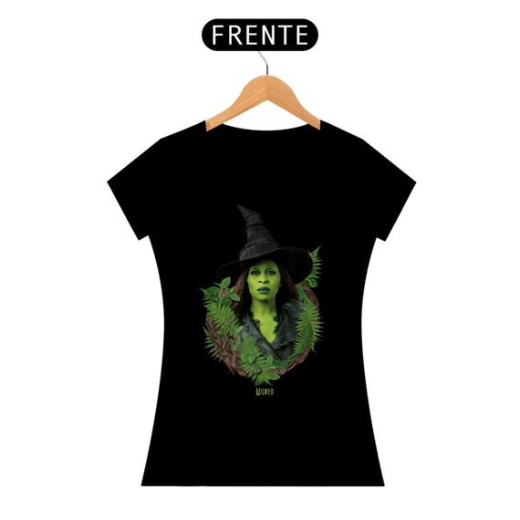 Camiseta Feminina (Algodão Peruano) - Elphaba Thropp